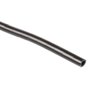 HellermannTyton Spiral Cable Wrap, Polyethylene, 5m Length, 20 mm Max Bundle, 4–5 mm Cable Diameter 161-41104 SBPE4D-PE-BK