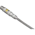 HellermannTyton Expandable Braided Cable Sleeve Tin Plated Copper, PET, Grey/Black, 5–10mm 173-00600 HEGEMIP06-PET/SNCU-ML