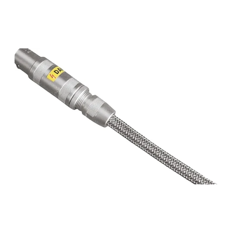 HellermannTyton Expandable Braided Cable Sleeve Tin Plated Copper, PET, Grey/Black, 5–10mm 173-00600 HEGEMIP06-PET/SNCU-ML