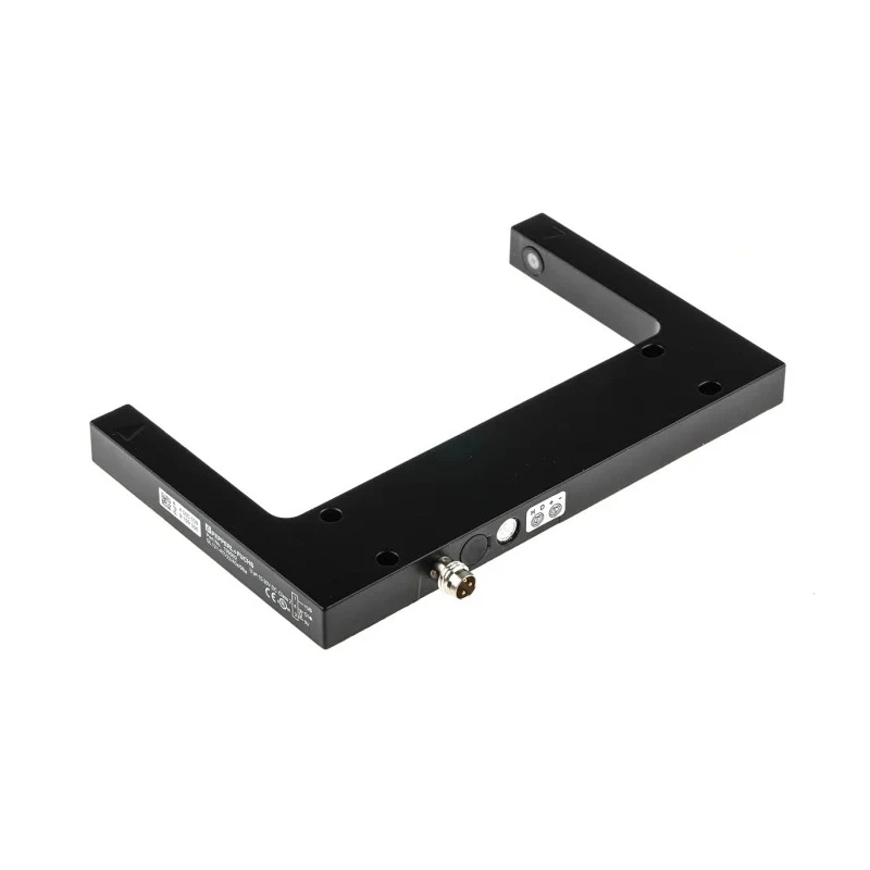 Pepperl + Fuchs Through Beam Photoelectric Sensor, Fork, PNP Output, 120 mm Detection Range, Aluminium GL121-RT/32/40A/98A