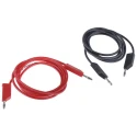 Hirschmann Test & Measurement Test Lead Kit with Crocodile Clip, Probe Tip, Test Tip, Measuring Leads 933003001-