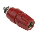 Hirschmann Test & Measurement 4 mm Red Terminal Post, 63A, 60V DC, M6 x 0.75 Thread Phenolic Resin 930136101