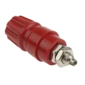 Hirschmann Test & Measurement 4 mm Red Terminal Post, 63A, 60V DC, M6 x 0.75 Thread Phenolic Resin 930136101