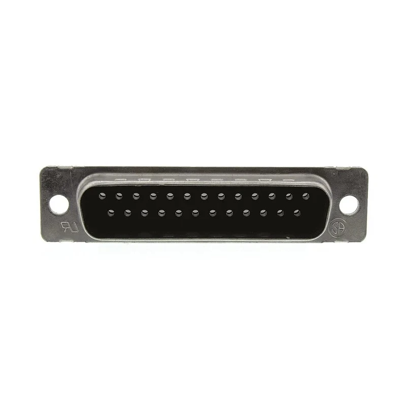 TE Connectivity AMPLIMITE HDP-20 25 Way Straight Cable D-Sub Connector Male 3.7A 250V Steel Shell Crimp 207464-2