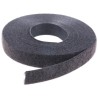 HellermannTyton Cable Marker Hook & Loop 5m x 12.5mm Black Polyamide Polyethylene 130-00020 TEXTIE 5M-PA66/PP-BK
