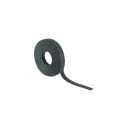 HellermannTyton Cable Marker Hook & Loop 5m x 12.5mm Black Polyamide Polyethylene 130-00020 TEXTIE 5M-PA66/PP-BK