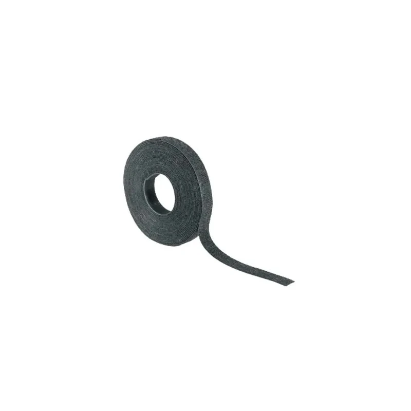 HellermannTyton Cable Marker Hook & Loop 5m x 12.5mm Black Polyamide Polyethylene 130-00020 TEXTIE 5M-PA66/PP-BK