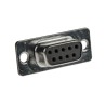 Cinch FD Series D-Sub Connector Female Panel Mount 9 Contacts 2.76mm Pitch Straight FDE-9ST2/1