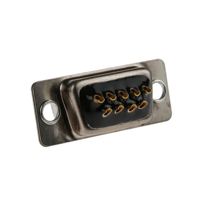 Cinch FD Series D-Sub Connector Female Panel Mount 9 Contacts 2.76mm Pitch Straight FDE-9ST2/1