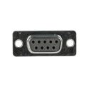 Cinch FD Series D-Sub Connector Female Panel Mount 9 Contacts 2.76mm Pitch Straight FDE-9ST2/1