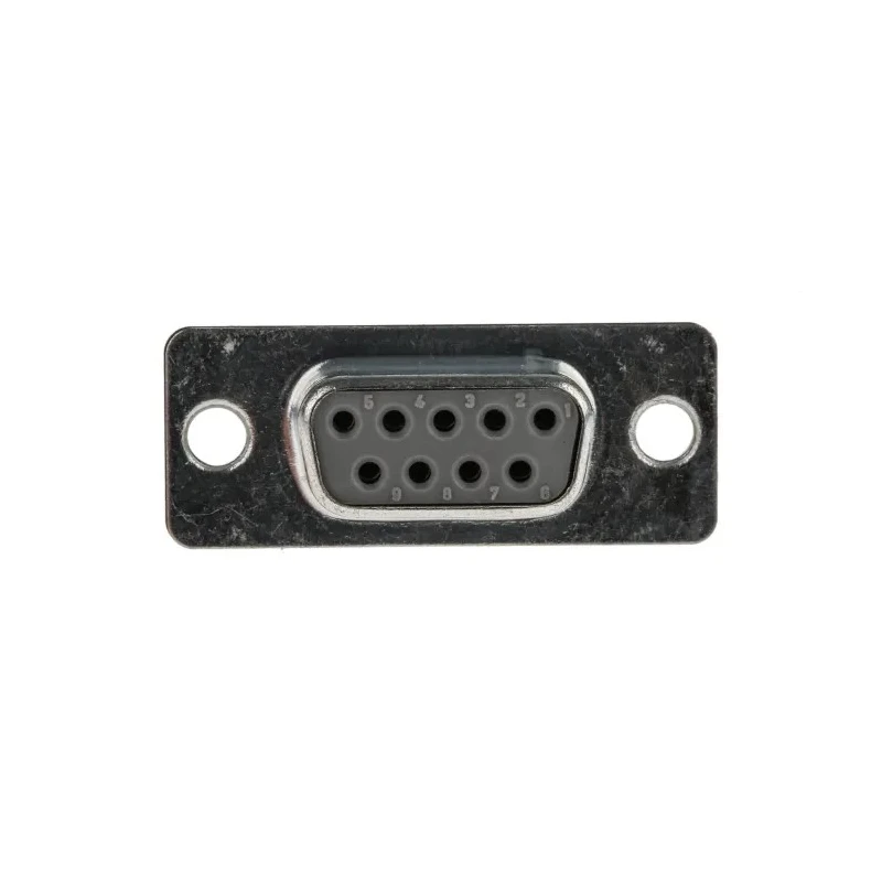 Cinch FD Series D-Sub Connector Female Panel Mount 9 Contacts 2.76mm Pitch Straight FDE-9ST2/1