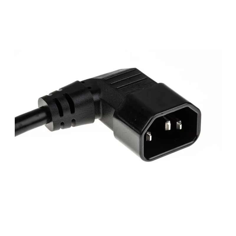 RS PRO Unterminated to C14 Power Cord, 250V, 10A, 5m, Black PVC, 449-326