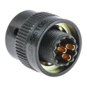 Amphenol Limited MIL Spec Circular Connector, 3 Contacts, Male, Cable Mount, Olive, Copper Tin, Bayonet 62GB-56T08-33PN