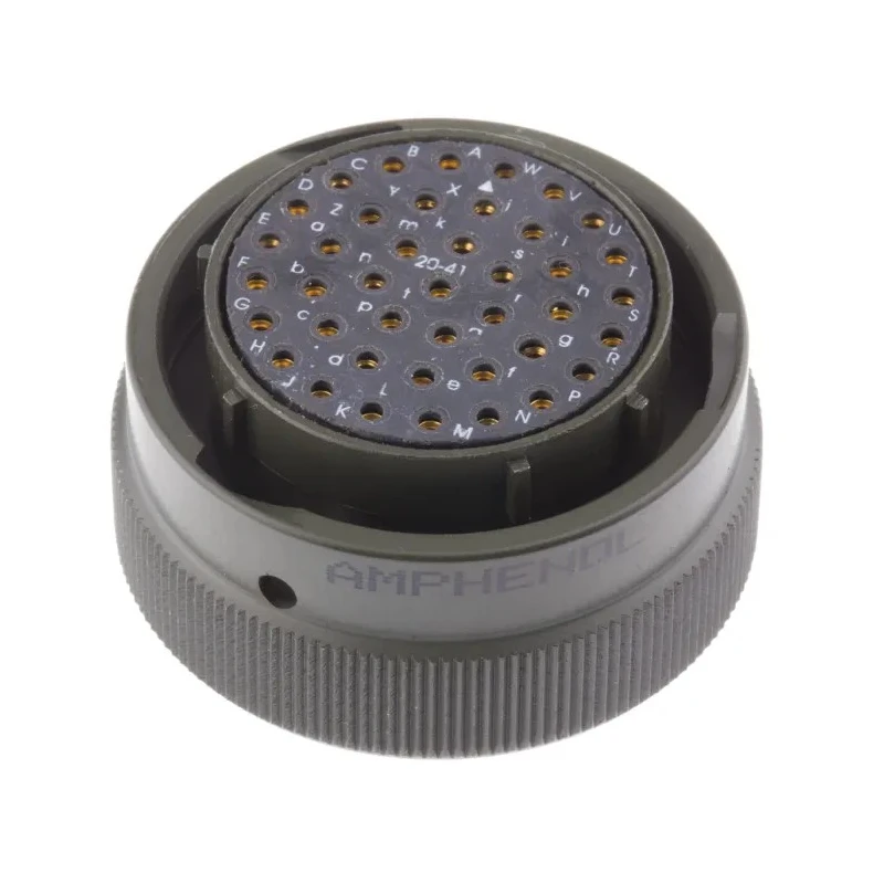 Amphenol Limited MIL Spec Circular Connector, 41 Contacts, Copper Tin, Straight, Cable Mount, Miniature 62GB-56T20-41SN