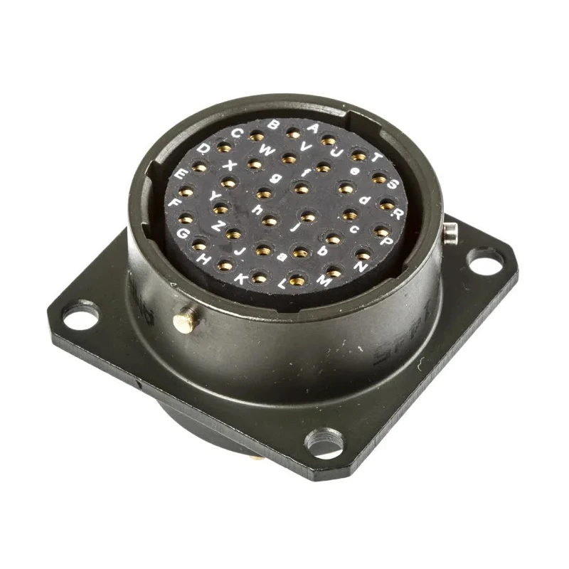 Amphenol Limited MIL Spec Circular Connector 32 Way Female, Bayonet Box Mount, Aluminium, 500V 700V, Olive 62GB-12E18-32SN