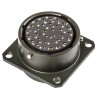 Amphenol Limited MIL Spec Circular Connector 32 Way Female, Bayonet Box Mount, Aluminium, 500V 700V, Olive 62GB-12E18-32SN