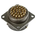 Amphenol Limited MIL Spec Circular Connector 32 Way Female, Bayonet Box Mount, Aluminium, 500V 700V, Olive 62GB-12E18-32SN