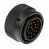 Amphenol Limited MIL Spec Circular Connector Straight Cable, 26 Contacts, Male, Olive Shell, Size 16 62GB-56T16-26PN