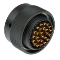 Amphenol Limited MIL Spec Circular Connector Straight Cable, 26 Contacts, Male, Olive Shell, Size 16 62GB-56T16-26PN