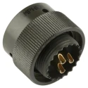 Amphenol Limited 3 Way MIL Spec Circular Connector, Straight Cable Mount, Male, Female Contacts, Olive 62GB-56T12-03SN
