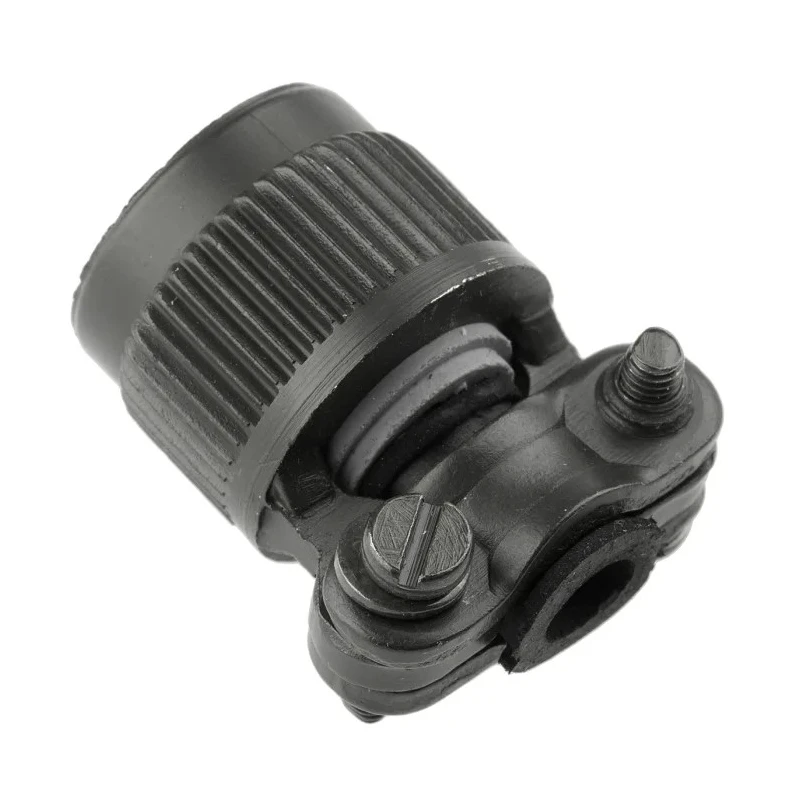 Amphenol Limited Socket Strain Relief Cable Clamp, Aluminium, Black, 62GB-585-10-06S
