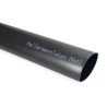 HellermannTyton Halogen Free Heat Shrink Tubing, Black, 12 mm Sleeve Diameter, 1m Length, 4:1 Shrink Ratio -12/3-PO-X-BK MA47