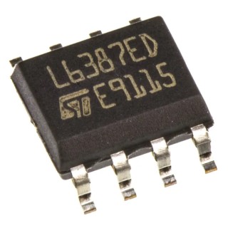 STMicroelectronics MOSFET Gate Driver, 2 Output, 650 mA, 8-Pin SOIC, 17–18V Supply, L6387ED