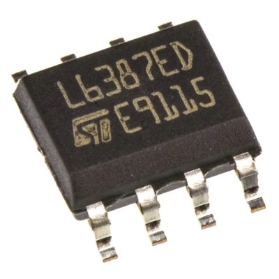 STMicroelectronics MOSFET Gate Driver, 2 Output, 650 mA, 8-Pin SOIC, 17–18V Supply, L6387ED