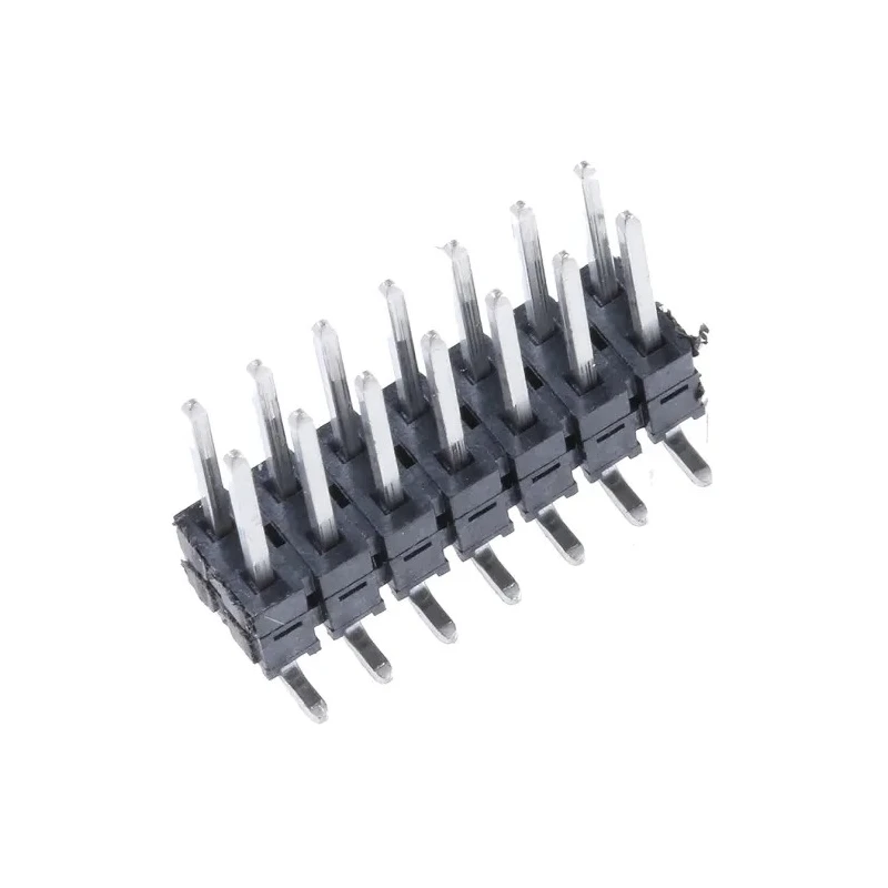 Samtec TW Series Straight Surface Mount Pin Header, 14 Contacts, 2 mm Pitch, 2 Row, Unshrouded TW-07-09-T-D-170-SM