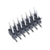 Samtec TW Series Straight Surface Mount Pin Header, 14 Contacts, 2 mm Pitch, 2 Row, Unshrouded TW-07-09-T-D-170-SM