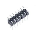 Samtec TW Series Straight Surface Mount Pin Header, 14 Contacts, 2 mm Pitch, 2 Row, Unshrouded TW-07-09-T-D-170-SM