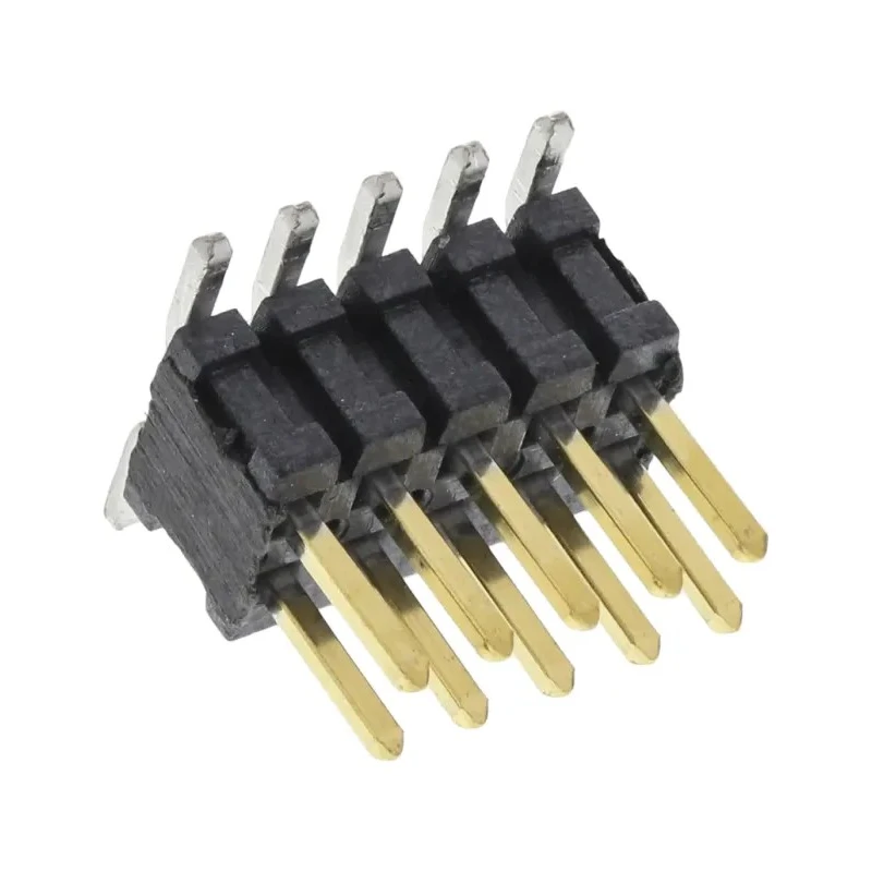 Samtec FTSH Series Straight Surface Pin Header 10 Contacts 1.27 mm Pitch 2 Row Unshrouded FTSH-105-01-F-DV