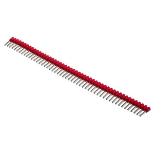 TE Connectivity Insulated Crimp Bootlace Ferrule, Red, 8 mm Pin Length, 1.4 mm Pin Diameter, 14 mm Overall Length 9021950000