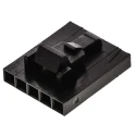 TE Connectivity AMPMODU MTE Female Connector Housing 2.54mm Pitch 5 Way Straight Cable Mount Thermoplastic 104257-4