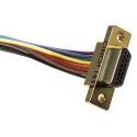 RS PRO Micro-D D-Sub Connector 15 Way Straight Panel Mount Male 250V Aluminium Shell 452-956