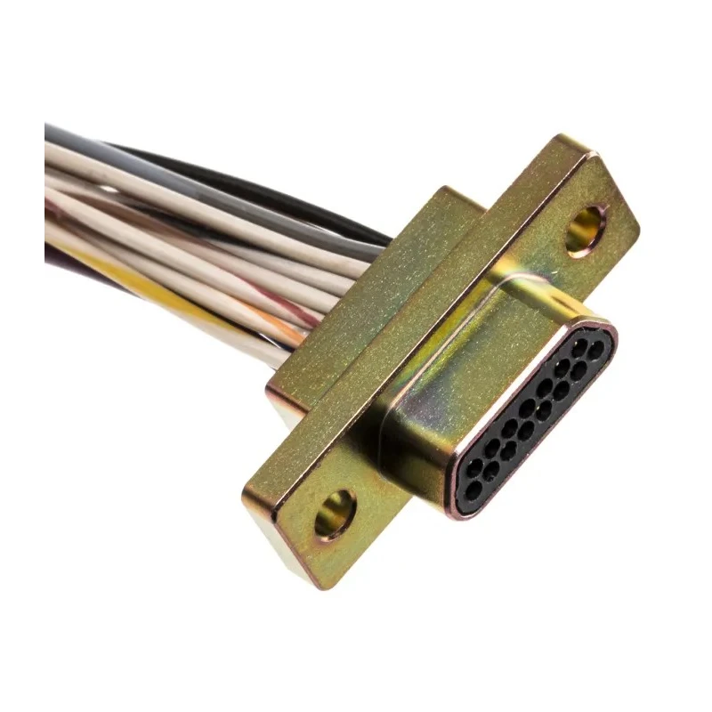 RS PRO Micro-D D-Sub Connector 15 Way Straight Panel Mount Male 250V Aluminium Shell 452-956