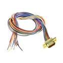RS PRO 15 Way Straight Micro-D D-Sub Connector Female, Panel Mount, 2.77 mm Pitch, 250V, Aluminium Shell 453-909