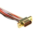 RS PRO 15 Way Straight Micro-D D-Sub Connector Female, Panel Mount, 2.77 mm Pitch, 250V, Aluminium Shell 453-909