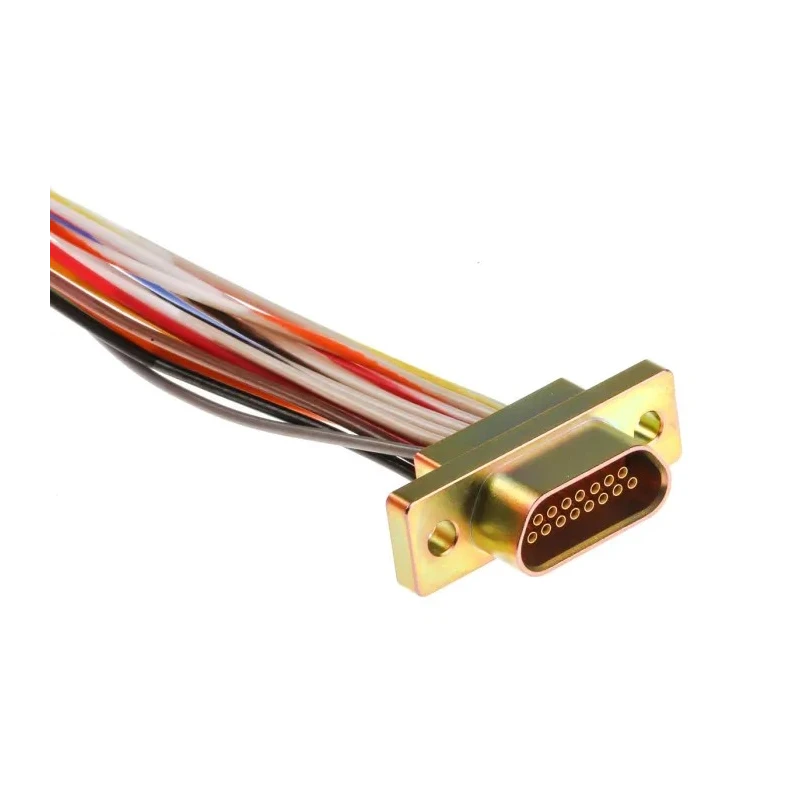 RS PRO 15 Way Straight Micro-D D-Sub Connector Female, Panel Mount, 2.77 mm Pitch, 250V, Aluminium Shell 453-909