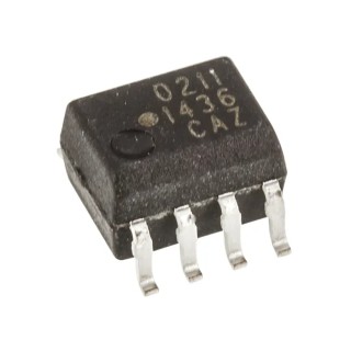 Broadcom DC Input Optocoupler Through Hole SOIC 8-Pin 1.85V Isolation Logic-Gate Output HCPL-0211-000E