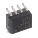 Broadcom DC Input Optocoupler Surface Mount SOIC 8-Pin HCPL-0453-000E, 1.7V, 25mA, 5kVrms Isolation