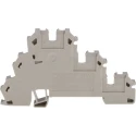 Weidmüller DLD Series Feed Through Terminal Block, 2.5mm², 3-Level, Screw Type, Brown, 24A, 250V 1784180000