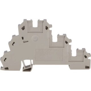 Weidmüller DLD Series Feed Through Terminal Block, 2.5mm², 3-Level, Screw Type, Brown, 24A, 250V 1784180000