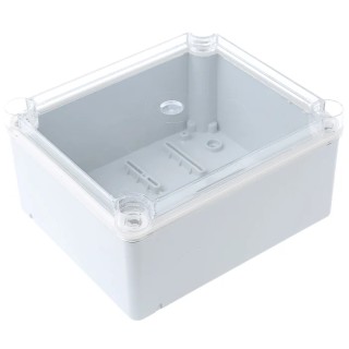 ABB Grey Thermoplastic Junction Box IP65, 77x160x135 mm Surface Mount, Waterproof, 1SL0874A00