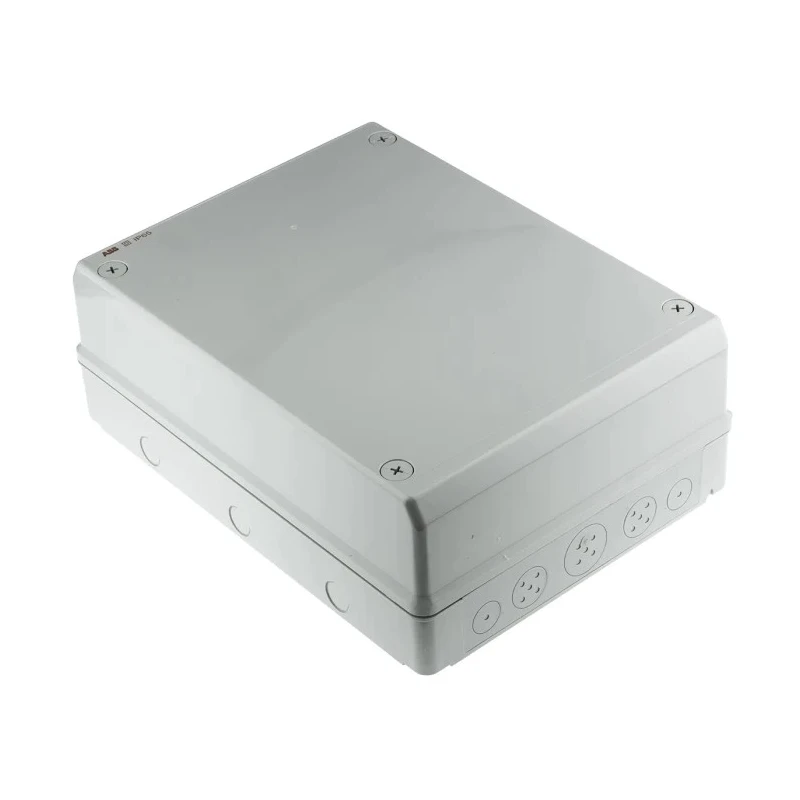 ABB Grey Polycarbonate Junction Box IP65, 140x275x370 mm, Rated Insulation Voltage 1000 V 12814 M128140020