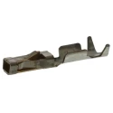 TE Connectivity AMPMODU Short Point Series Female Crimp Terminal 26–22 AWG, Gold Plated, 3A, 1-104480-6