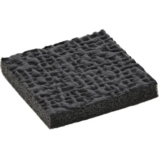 Essentra Square Polyethylene Non-Slip Pad 25.4 mm x 25.4 mm, 3.2 mm Thickness ASPS-16-125