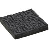 Essentra Square Polyethylene Non-Slip Pad 25.4 mm x 25.4 mm, 3.2 mm Thickness ASPS-16-125