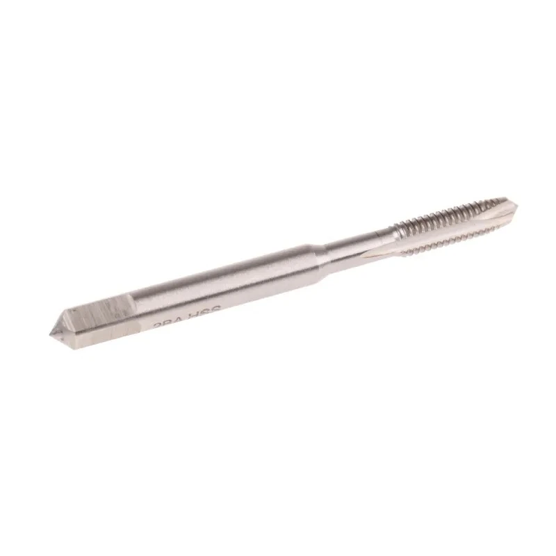 RS PRO Threading Tap, 2 BA Spiral Point, Machine Use, HSS, Blue Steam Tempered Finish, 58 mm Length, 455-986