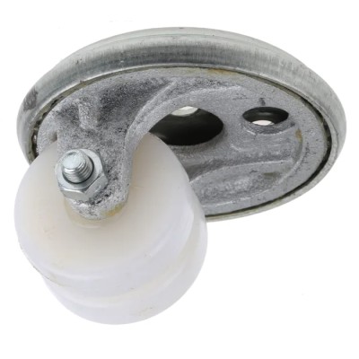 Revvo Swivel Castor Twin Nylon Wheel 160 kg Capacity, 50 mm Wheel, Swivel Rotation, Heavy Duty, 750-834